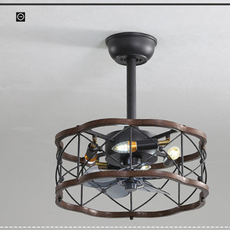 Metal Nordic Fan Lamp