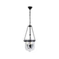 Industrial 3-Light Pendant Lamp with Adjustable Chain for Dining Room