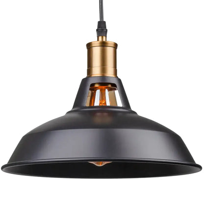 Industrial farmhouse black pendant light with black matte finish brass socket and exposed filament bulb for kitchen ceiling fixture decorbites industrial farmhouse