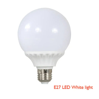 White frosted glass globe led bulb with metallic e27 base for decorbites iron aisle ceiling lamp kitchen cage light