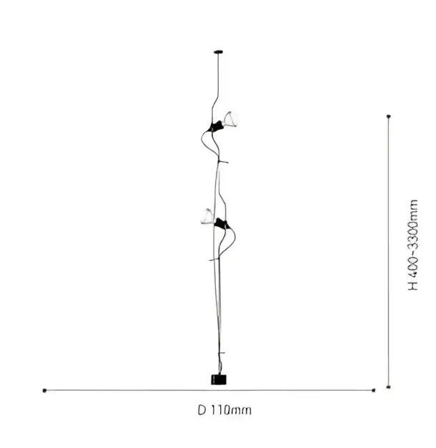 Black twisted wire industrial wrought iron pendant lamp with adjustable height for bedroom decorbites adjustable pendant