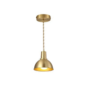Industrial brass iron art led pendant light with brass finish and twisted cord featuring a warm glow for kitchen decorbites iron art pendant lights