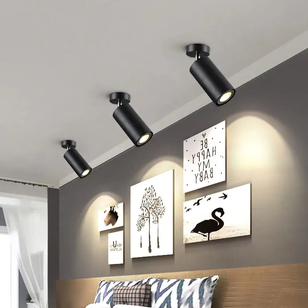 Industrial brushed brass 3 light ceiling light with three sleek black adjustable spotlights for living room decorbites industrial ceiling