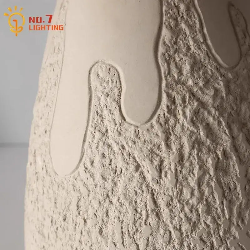 Industrial cream ceramic table lamp with cream-colored textured wall art decorbites concrete led concrete led table design