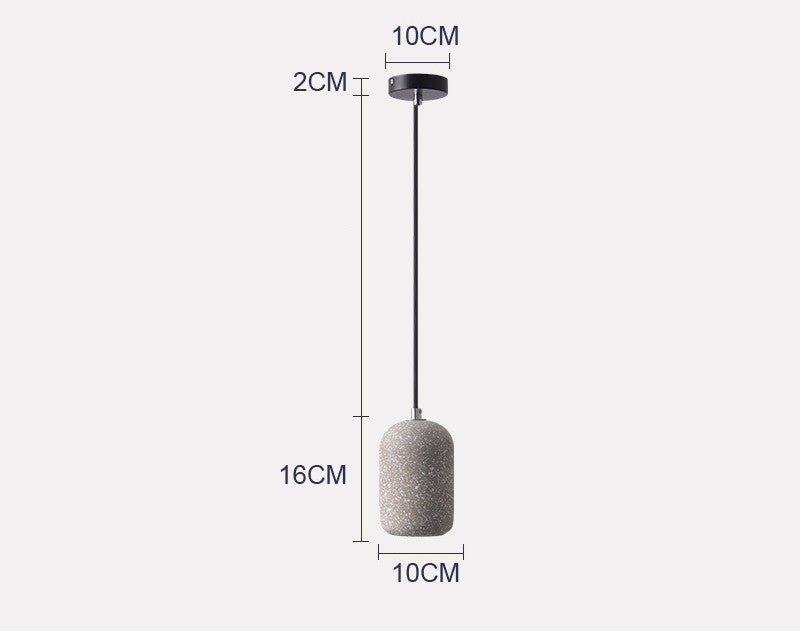 Cement Nordic Pendant Light