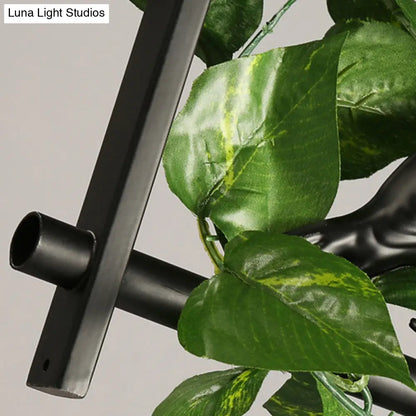 DecorBites™ Industrial Metal Island Pendant Light - Black Hanging Lamp