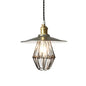 Industrial Metal Pendant Ceiling Lamp: Single-Shade Suspension Lighting for Bistro