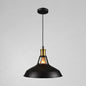 Industrial Metal Pendant Light Kit for Shaded Restaurant - Stylish Hanging Fixture