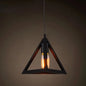 Industrial Retro 1-Light Pendant with Metal Cage for Bar - Hang in Style!