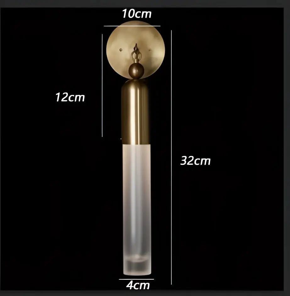 A sleek industrial retro pendant lamp with a brass finish and frosted glass for living room decorbites industrial retro