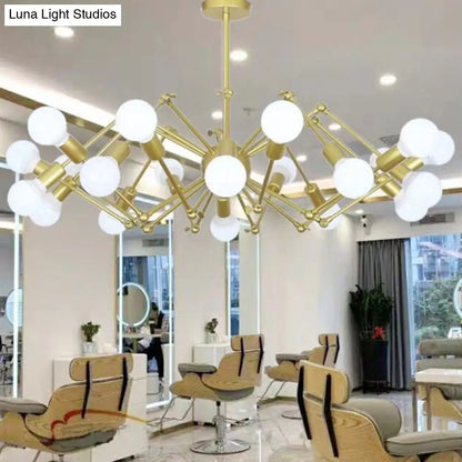 Industrial Sputnik Chandelier for Bar or Coffee Shop