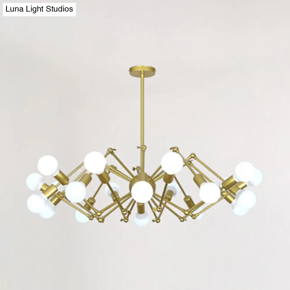 Industrial Sputnik Chandelier for Bar or Coffee Shop