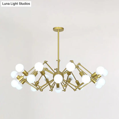 Industrial Sputnik Chandelier for Bar or Coffee Shop