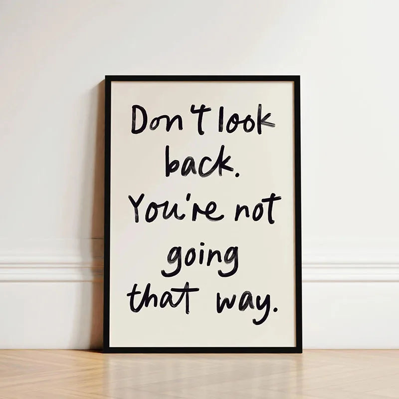 Inspirational Quote Poster for Home or Office - 04 / 20x30cm - Posters