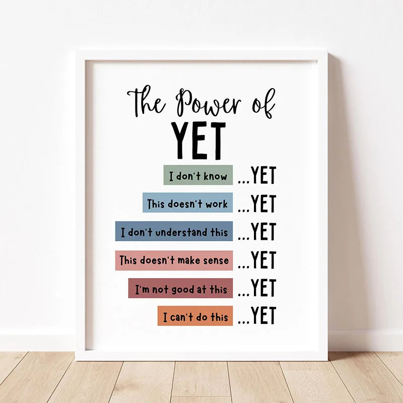 Inspirational Quote Poster for Home or Office - 07 / 50x70cm - Posters