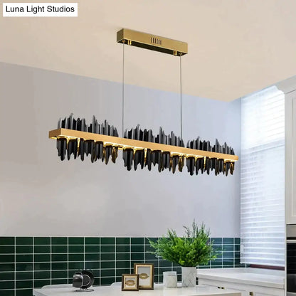 DecorBites™ Irene - Iceberg Design Modern LED Chandelier Lighting For Dining Room