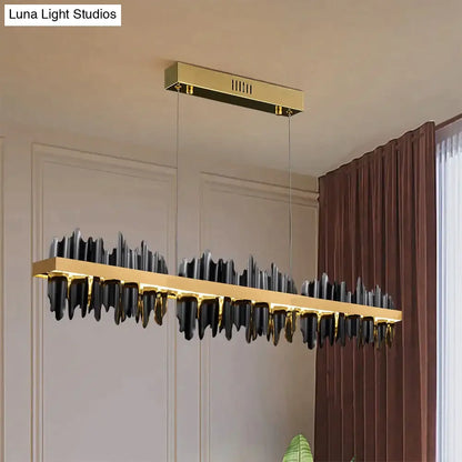 DecorBites™ Irene - Iceberg Design Modern LED Chandelier Lighting For Dining Room