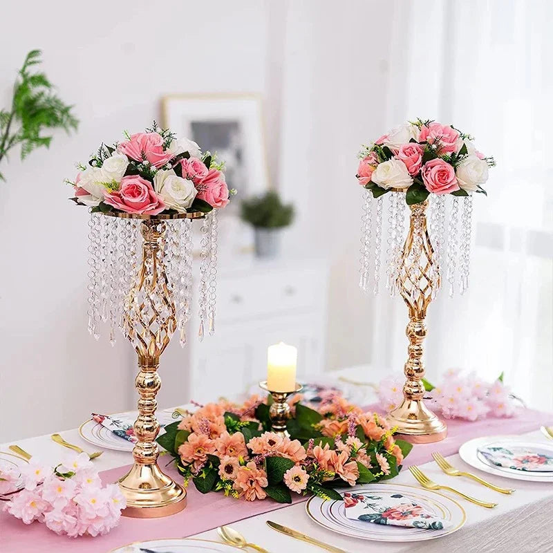 Iron Flower Racks for Dining Table Decoration