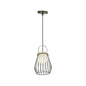 Iron Hanging Pendant Ceiling Light for Bedroom - Industrial Pear Shape