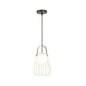 Iron Hanging Pendant Ceiling Light for Bedroom - Industrial Pear Shape