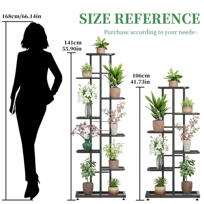 Iron Plant Stand for Multiple Pots