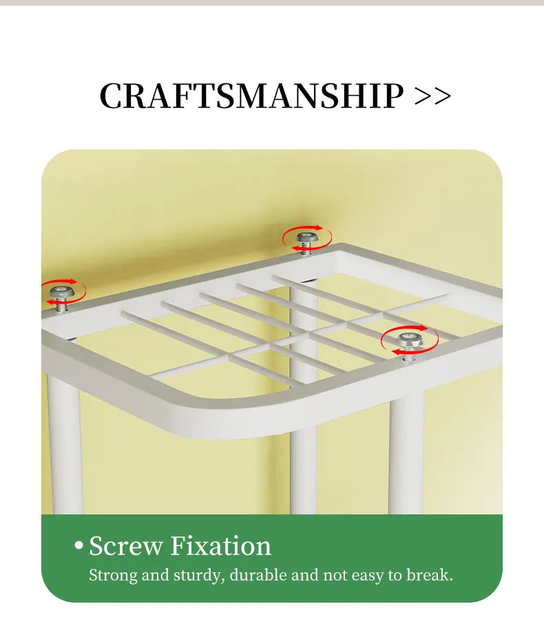 Iron Plant Stand for Multiple Pots