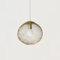 Iron Wire Spherical Pendant Light - Loft Style Ceiling Lamp in Gold for Clothing Stores - 1 Bulb Suspension.