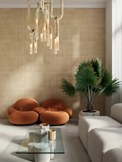 Italian Postmodern Retro Glass Pendant Light Dimmable - Decorbites