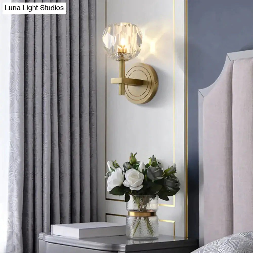 DecorBites™ Ivy | Crystal Wall Lamp