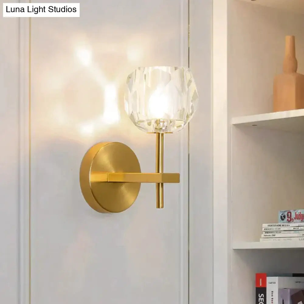 DecorBites™ Ivy | Crystal Wall Lamp