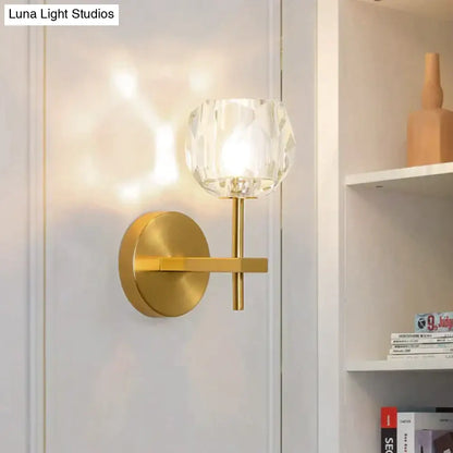 DecorBites™ Ivy | Crystal Wall Lamp