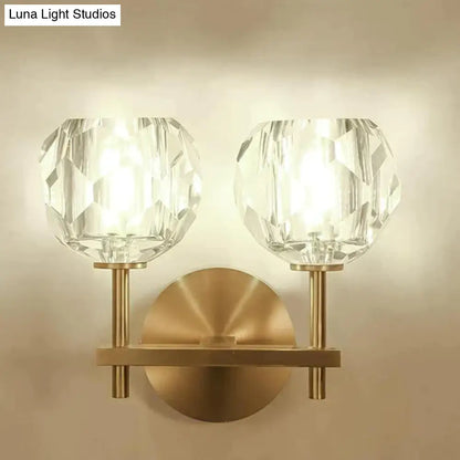 DecorBites™ Ivy | Crystal Wall Lamp