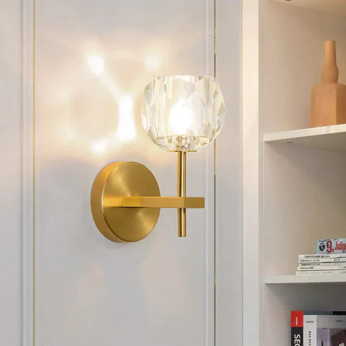 DecorBites™ Ivy | Crystal Wall Lamp