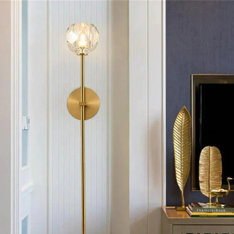 DecorBites™ Ivy | Crystal Wall Lamp