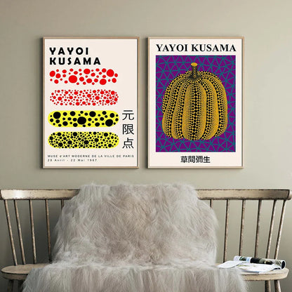 Japanese Abstract Art Canvas Print for Home Décor - Posters