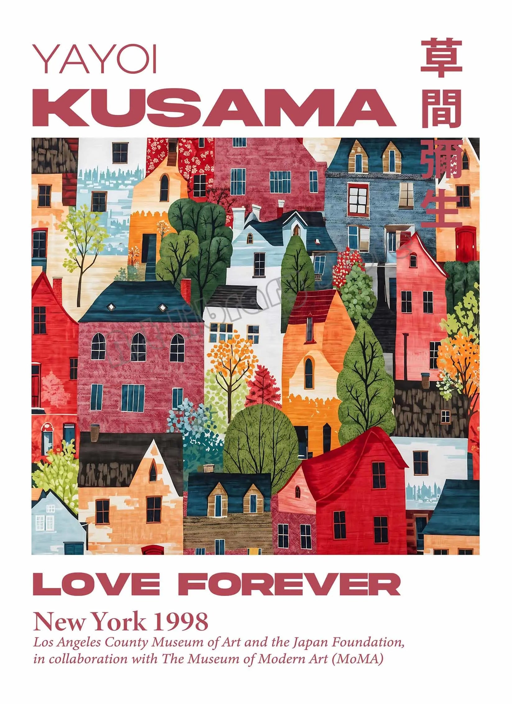 Japanese Geometric Mountain Landscape Exhibition Canvas Art - 50X70cm Unframed / 9 - Posters