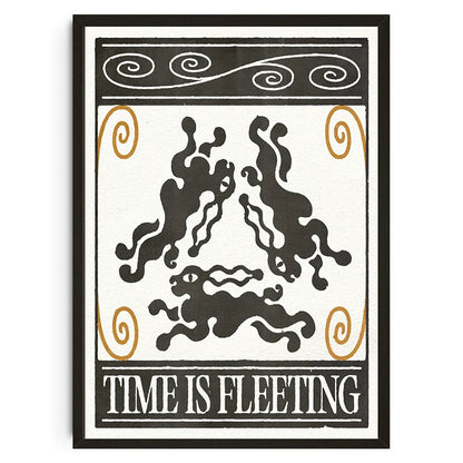 Japanese Koi Cat Abstract Animals Wall Art - Posters