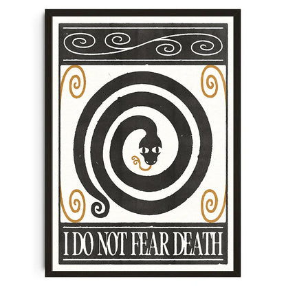 Japanese Koi Cat Wall Art Print - Posters