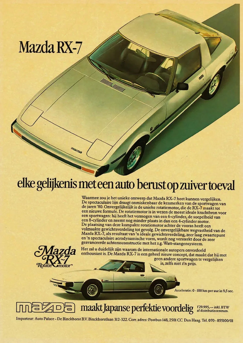 JDM Retro Racing Car Poster Prints - Y092 17 / 42X30cm - Posters