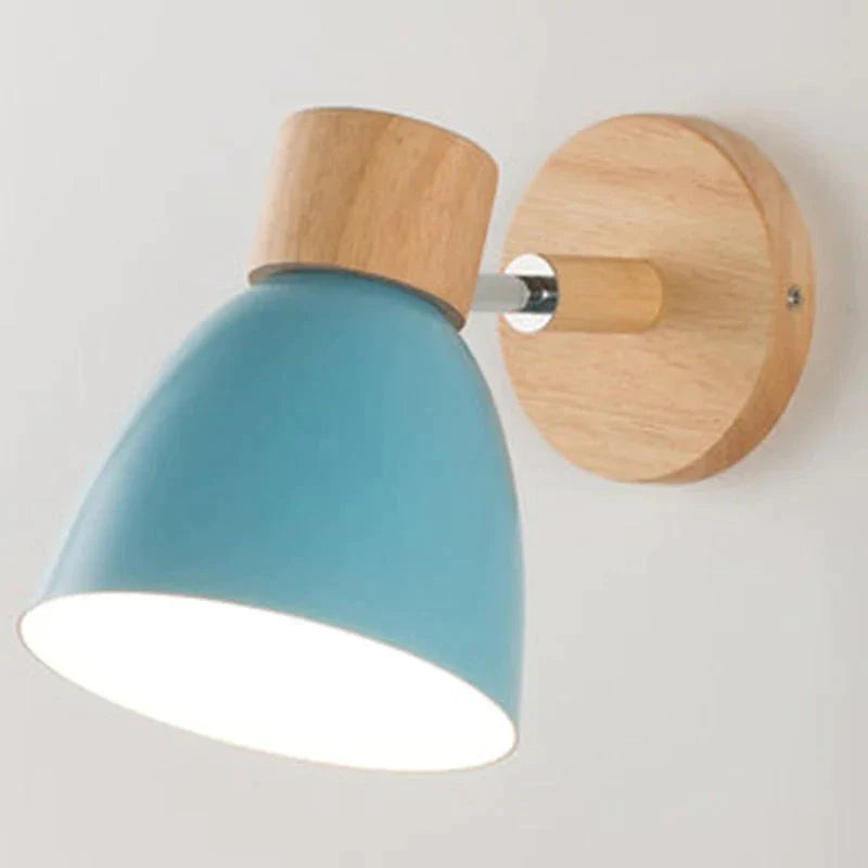 DecorBites™ Joan | Wooden Reading Wall Lamp