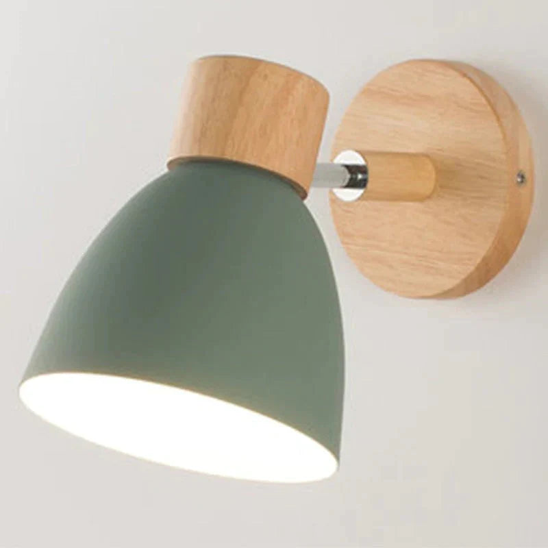 DecorBites™ Joan | Wooden Reading Wall Lamp