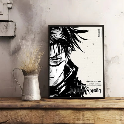 Jujutsu Kaisen Anime Poster Wall Art - Posters