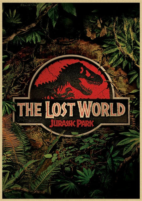 Jurassic Park Dinosaur Canvas Wall Art - 11 / 50X70cm Unframed - Posters