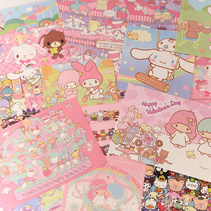 Kawaii HelloKitty Monthly Poster Set - 15pcs - Posters