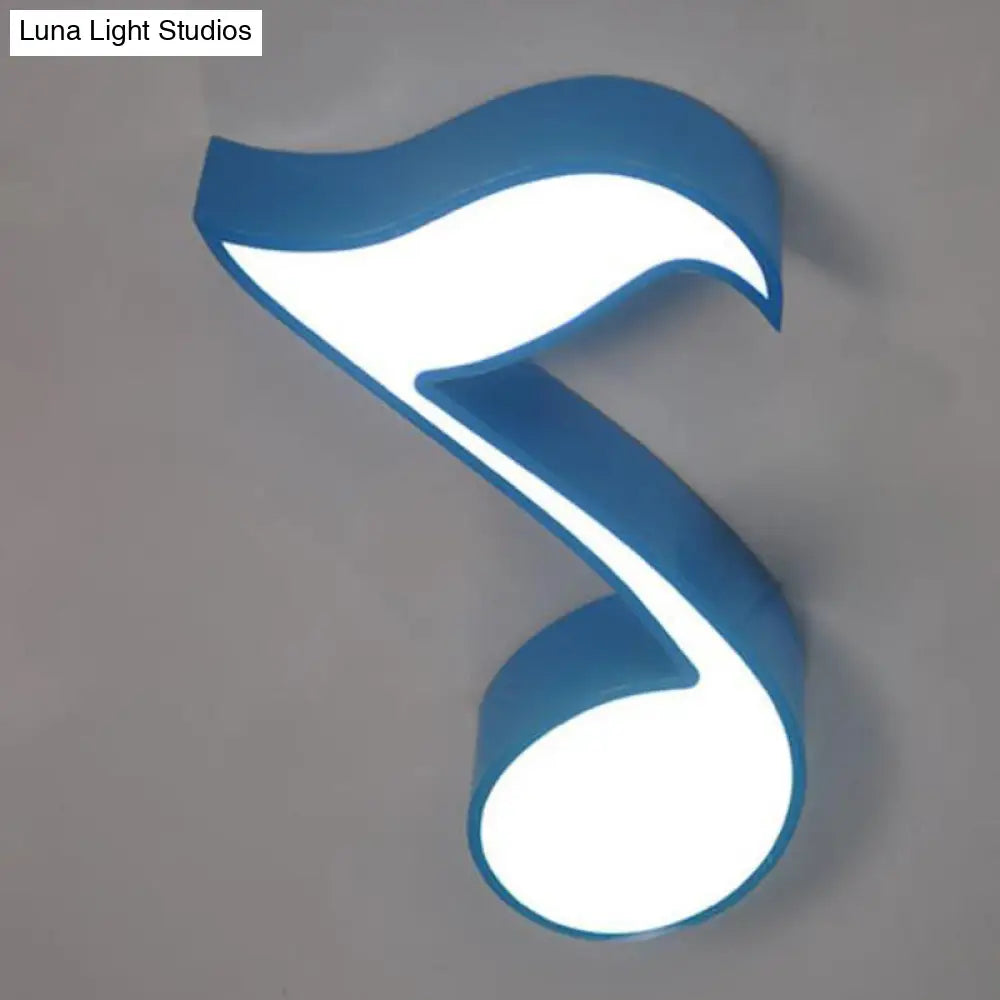 DecorBites™ Kids Acrylic Musical Note LED Ceiling Light - Perfect for Kindergarten