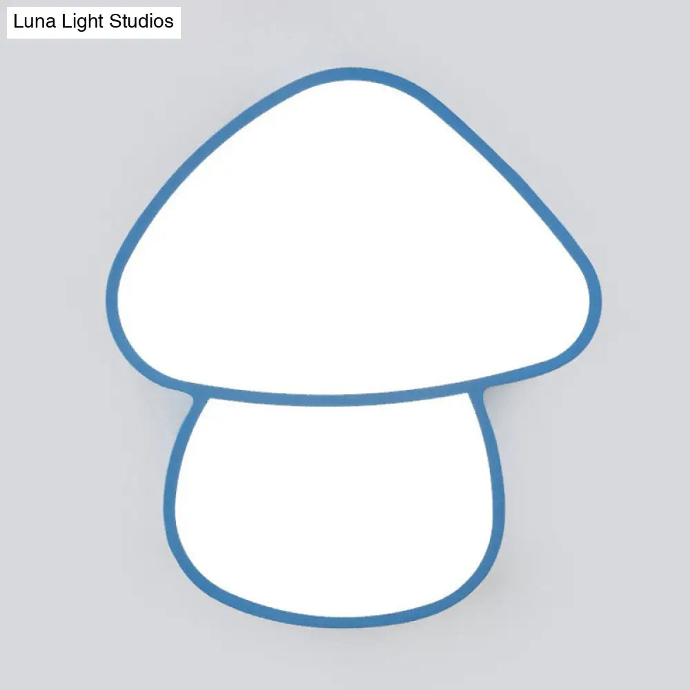 DecorBites™ DecorBites™ Kid's Mushroom LED Flush Mount Ceiling Light with Creative Acrylic Surface