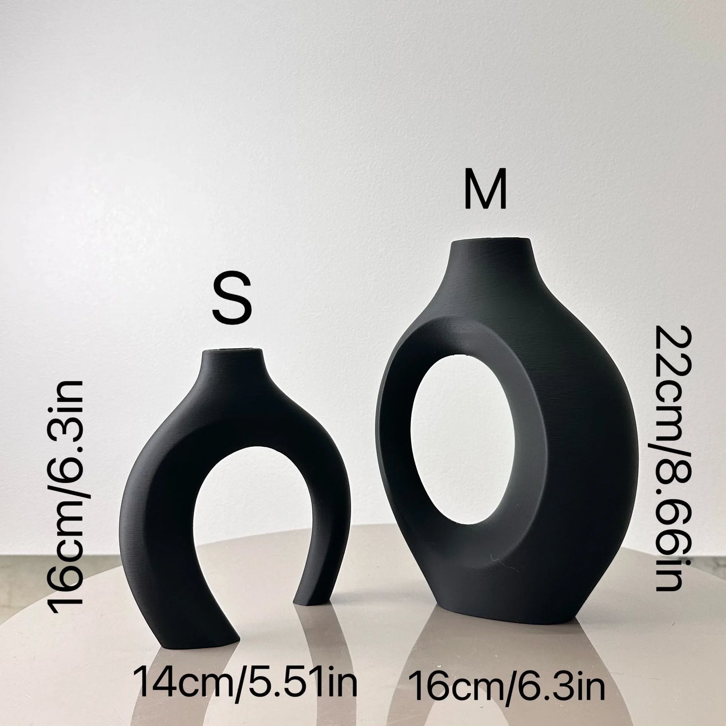 Large Dried Vase Set for Home and Office - Vase