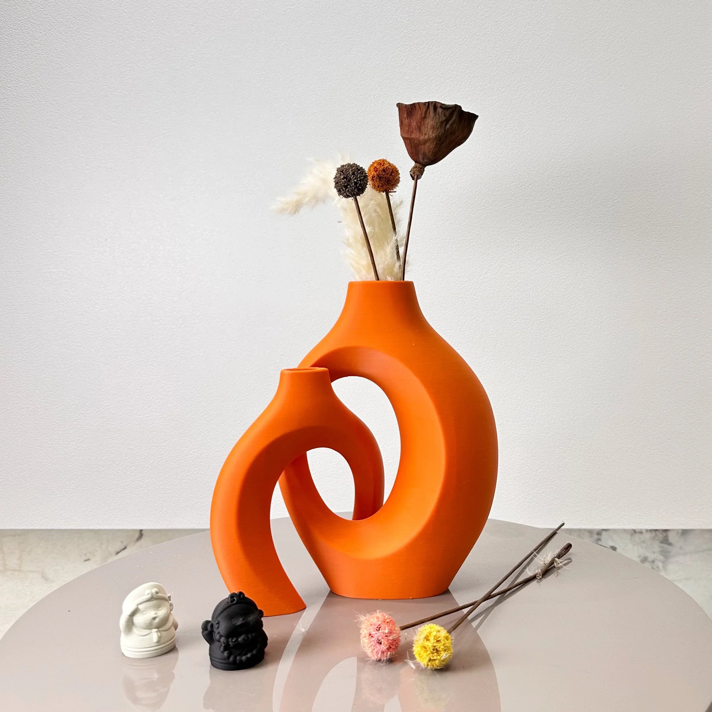 Large Dried Vase Set for Home and Office