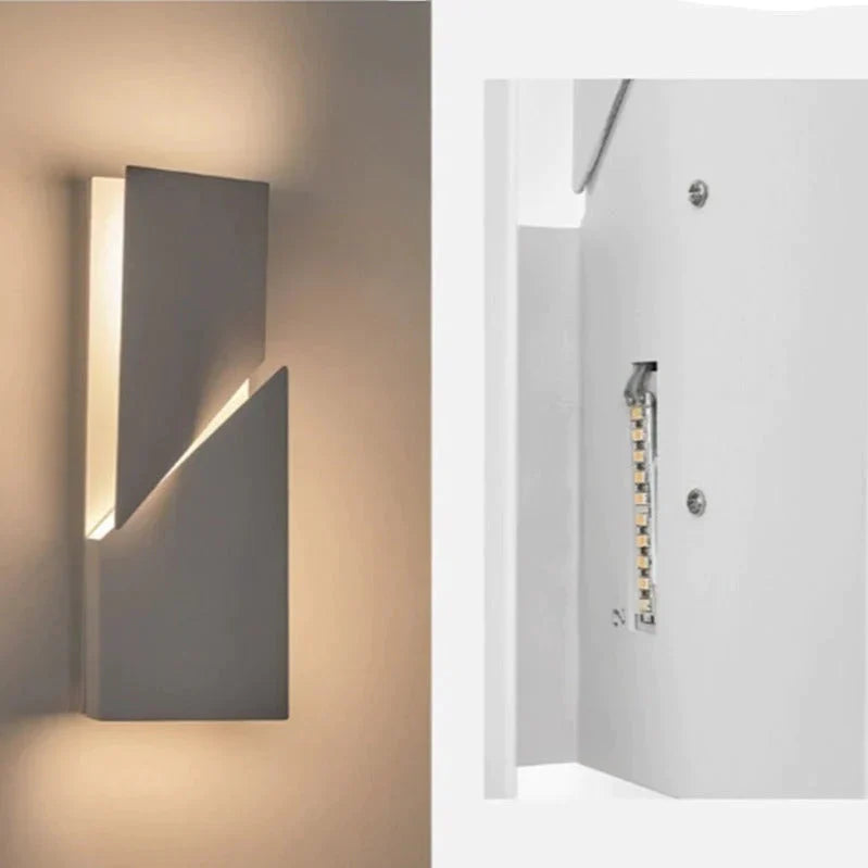 DecorBites™ Leanne | Geometric Wall Lamp