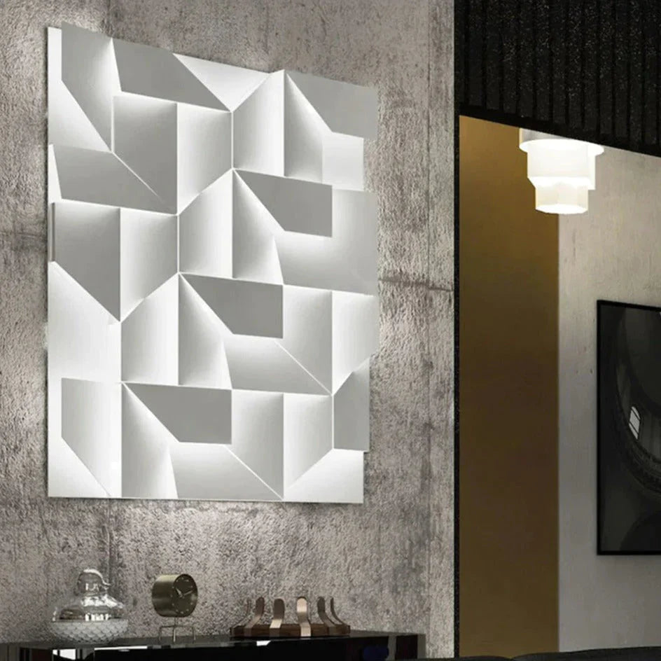 DecorBites™ Leanne | Geometric Wall Lamp